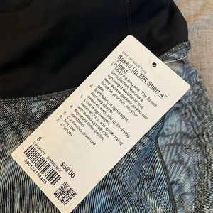 Lulu Lemon Speed Up Short - TAGS STILL ON